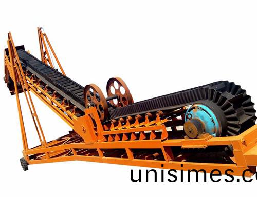 大傾角皮帶(dai)輸送機